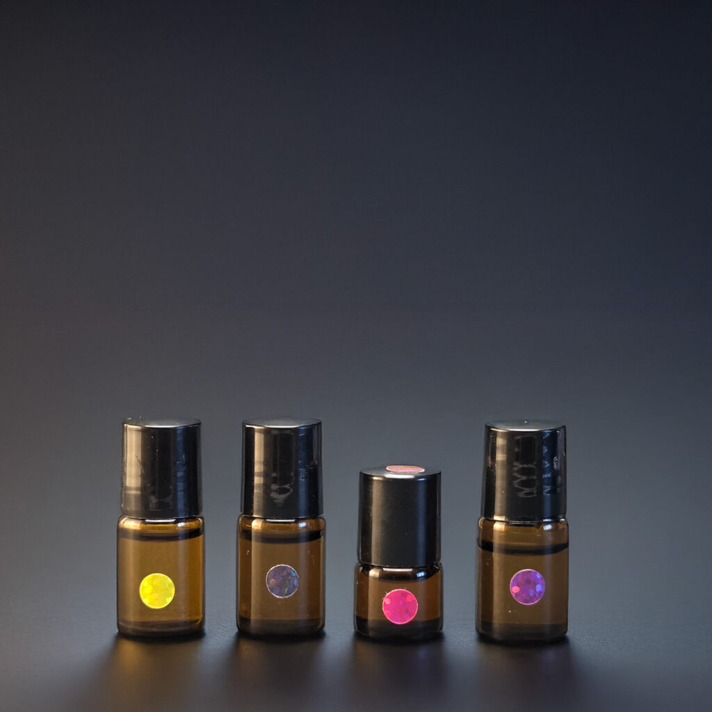 4 mini roller bottles